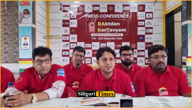 তেরাপন্থ যুবক পরিষদ শিলিগুড়ির তরফে সপ্তাহব্যাপী মেগা ব্লাড ডোনেশন ড্রাইভের আয়োজন