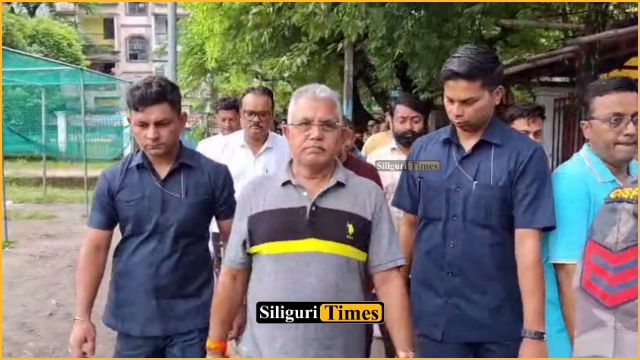 শিলিগুড়িতে একাধিক রাজনৈতিক ইস্যুতে সরব হলেন রাজ্যের মন্ত্রী দিলীপ ঘোষ