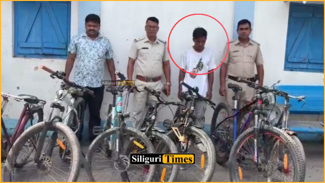 শিলিগুড়িতে সাইকেল চুরির ঘটনার পর্দাফাঁস, গ্রেফতার ১