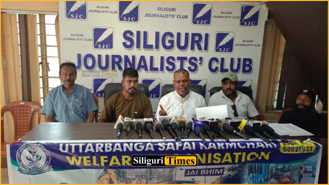 স্থায়ীকরণ সহ একাধিক দাবিতে সরব সাফাই কর্মীরা, হুমকির অভিযোগ তুলে সাংবাদিক বৈঠক সংগঠনের