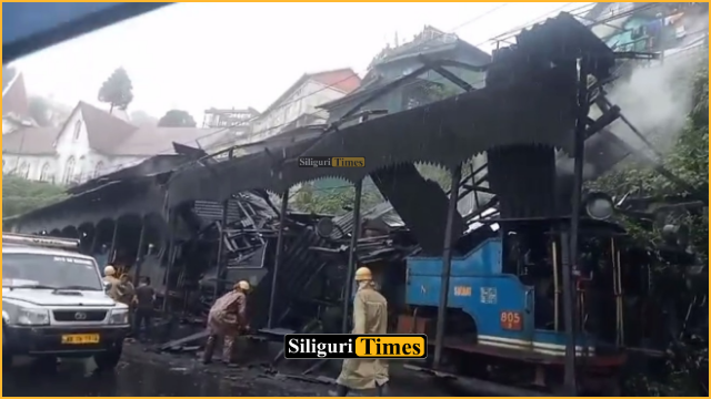 দার্জিলিংয়ে টয় ট্রেনের লোকো শেডের কাঠের ছাদ ভেঙে দুর্ঘটনা, আহত ৭