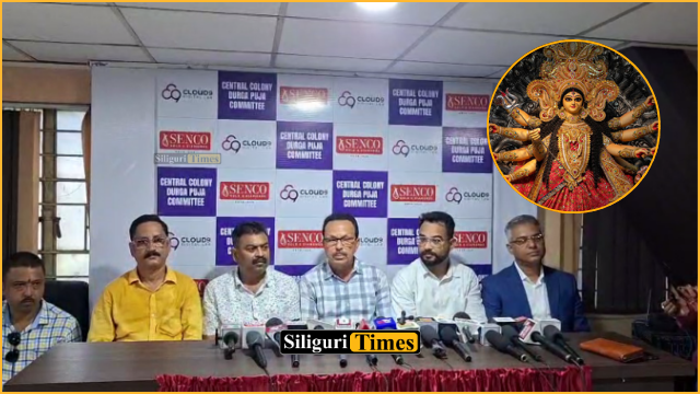 ১০০ কেজি সোনার সাজে সেজে উঠবে শিলিগুড়ির সেন্ট্রাল কলোনির মা দূর্গা