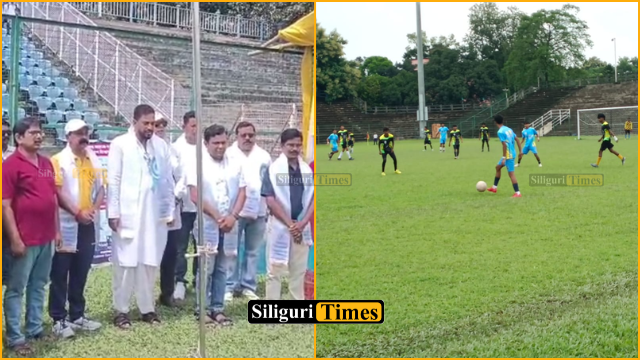 শিলিগুড়ি বিবেকানন্দ বিদ্যালয়ের হীরক জয়ন্তী বর্ষ উপলক্ষে আন্তঃ বিদ্যালয় ফুটবল টুর্নামেন্টের আয়োজন