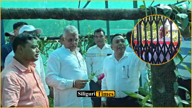 নকশালবাড়িতে সিএডিসি ফার্ম পরিদর্শন করলেন পঞ্চায়েত মন্ত্রী