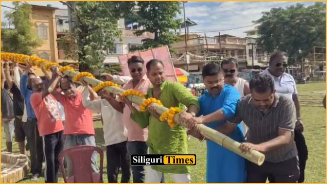 “আমরা সবাই সুর্যসেন স্পোর্টিং ক্লাব” এর কালীপুজোর খুঁটি পূজা সম্পন্ন, থিম ‘ধ্যানরূপে মা’
