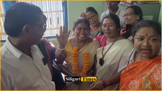 ডাবগ্রাম-২ নম্বর অঞ্চলে নতুন প্রধান হিসেবে নির্বাচিত হলেন বিজেপির সুমতি রায়